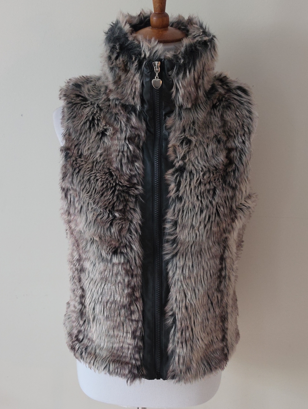 Dollhouse Faux Fur Vest Full Zip